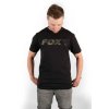 Fox tričko Black/Camo Chest Print T-Shirt
