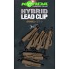 korda zavesky hybrid lead clip gravel