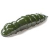 fishup dipovane gumove nastrahy pupa dark olive