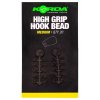 Korda stopery High Grip Hook Bead Medium 20 ks (KHBG)