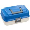 Plastica Panaro rybářský kufřík 143/ 2-patrový bílo-modrý (PP-143-585)