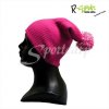 R-Spekt detská čiapka PomPom Duo Beanie ružový (76065)