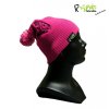 R-Spekt detská čiapka PomPom Duo Beanie ružový (76065)