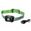 celovka carp pro diamond headlamp sensor with battery red white 3w led