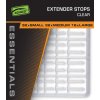 fox zarazky edges essentials extender stops 2 ks clear