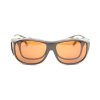 Fortis polarizační brýle Overwraps Brown (OW001)