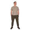 fox teplaky collection sherpa jogger green black (1)