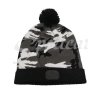 RidgeMonkey kulich Camo Bobble Hat černo - bílý (RM-BHC|BL)