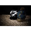 RidgeMonkey kulich Camo Bobble Hat černo - bílý (RM-BHC|BL)