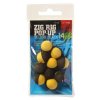 Giants Fisnhing penové plávajúce boilies Zig Rig Pop-Up yelow-black 10 ks