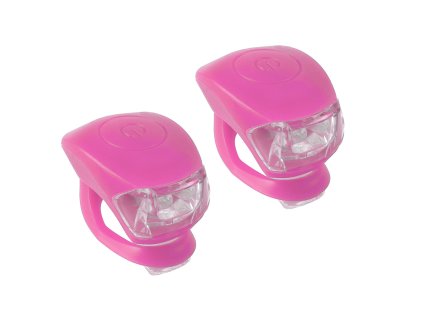 M -wave sada blikačka cobra IV růžová 71183