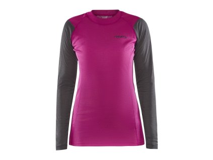 w triko craft core warm baselayer ls ruzova 3