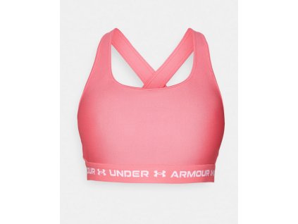 Screenshot 2025 02 26 at 11 27 42 Under Armour CROSSBACK MID BRA Sportovní podprsenky se střední oporou super pink white růžová Zalando.cz