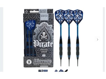 Harrows Pirate soft 18g Kblue
