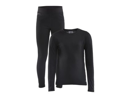 set craft core warm baselayer junior cerna 6