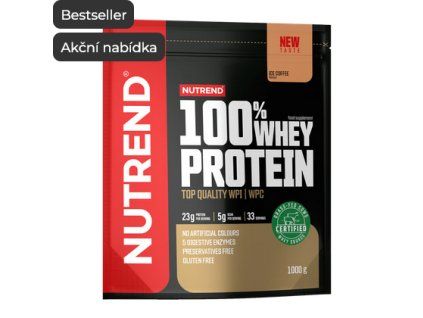 NUTREND 100% Whey protein 800g ledová káva