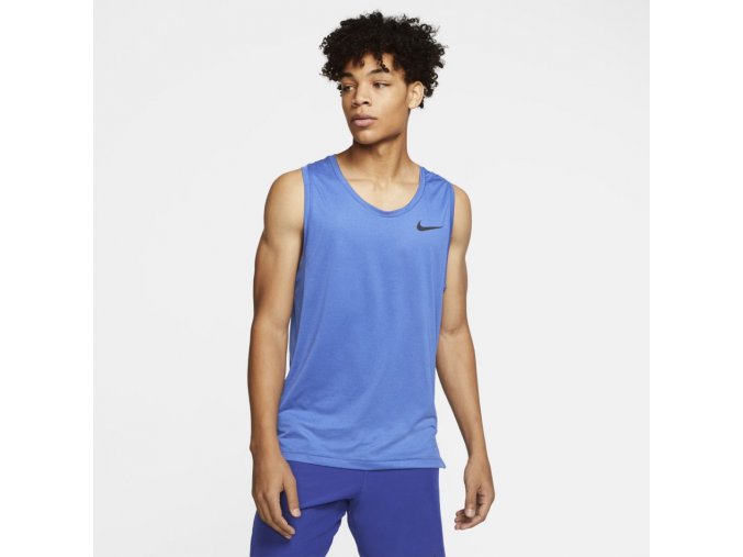 Nike M Pro Tank CJ4609 451 modrá