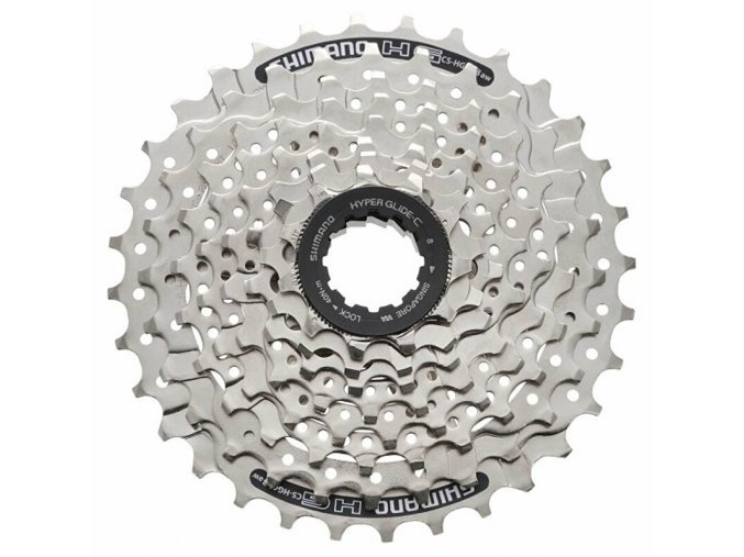 8-kazeta SHIMANO CS-HG41 11-30 zubů, stříbrná, v krabičce