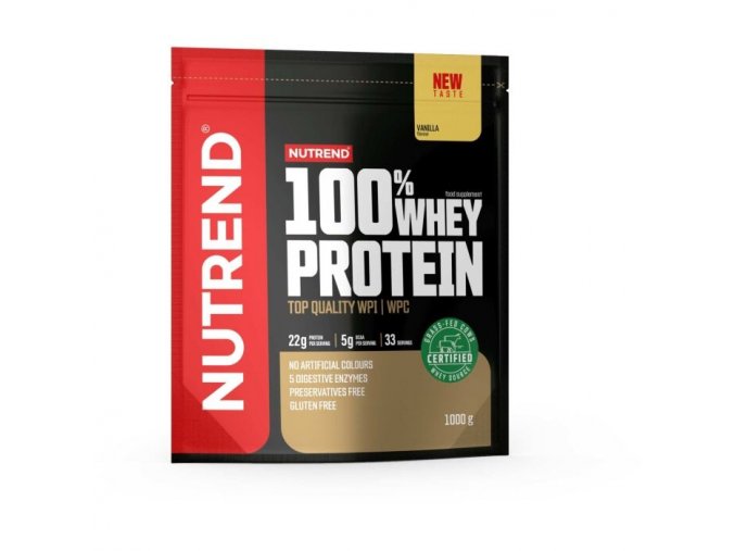 nutrend 100 whey protein 1000 g vanilka 0