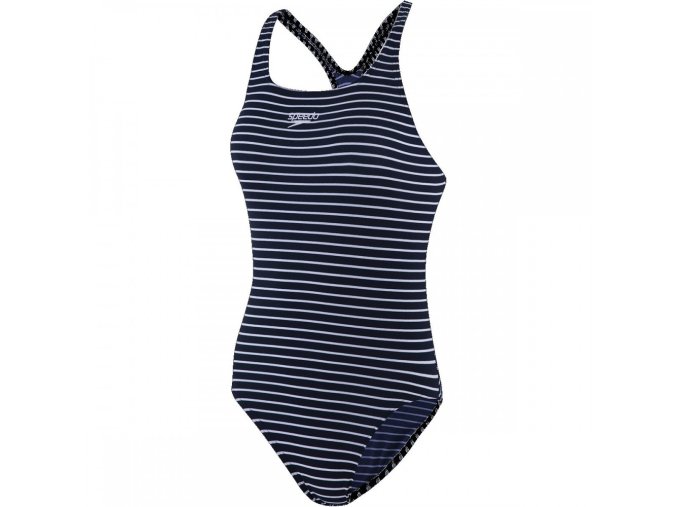 Speedo ESSENTIAL ENDURANCE F132 2020 STRIPE NAVY/WHITE