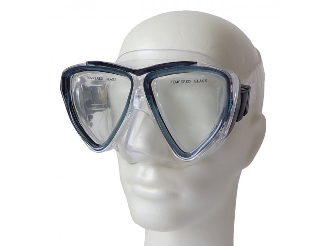 Brýle potapěčské dětské siliter p59959 šedé