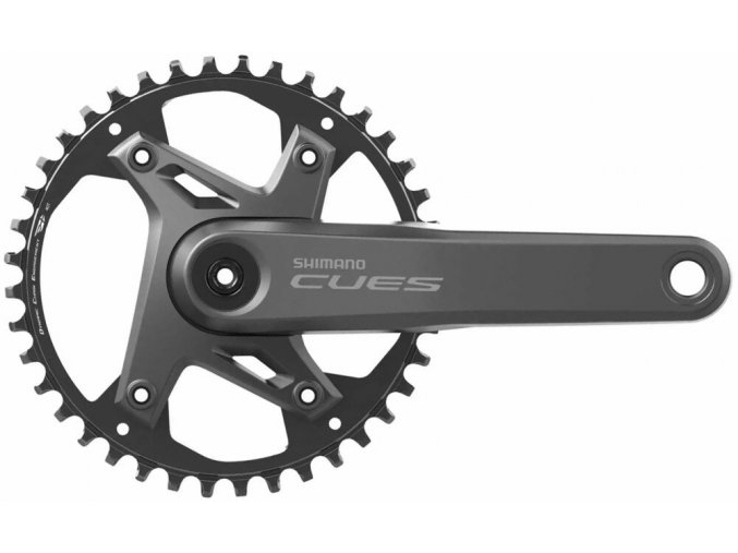 Kliky SHIMANO Cues FC-U6000-1, 175mm, 40 zubů, černé, 11,10,9 speed, pro osu čtyřhran, v krabičce