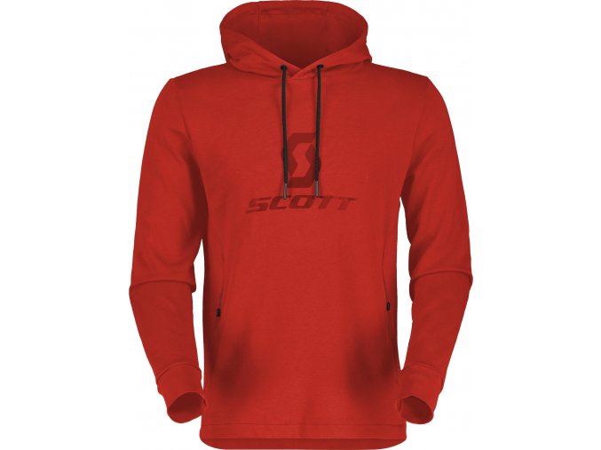 SCOTT M hoody tech magma red