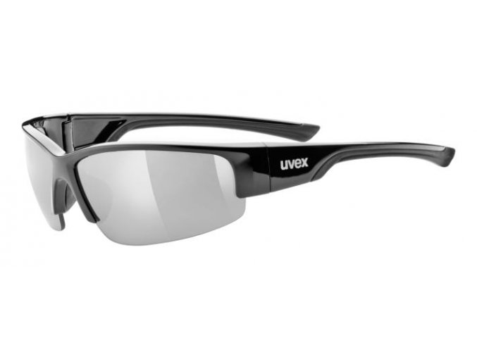 Sportovni brýle  Uvex Sportstyle 215 černá stříbrná