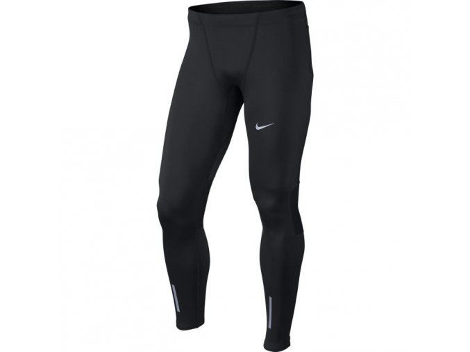 Pánské běžecké kalhoty Nike tight černá