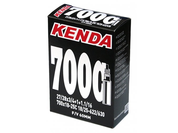 Duše KENDA 700x18/25C (18/25-622/630) FV 60 mm