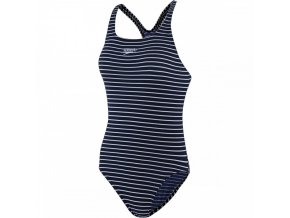 Speedo ESSENTIAL ENDURANCE F132 2020 STRIPE NAVY/WHITE