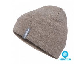 damska merino cepice husky merhat 4 bezova s m