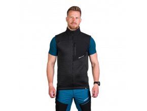 ve 3470or men s active multisport melange fleece vest val