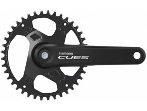 Kliky SHIMANO Cues FC-U4000-1, 175mm, 40 zubů, černé, 11,10,9 speed, pro osu čtyřhran, v krabičce