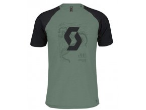 SCOTT M icon raglan SS haze green