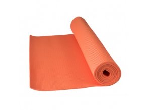 Cvičební podložka fitnes yoga mat Power system oranžová barva