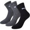 Puma Crew 3 páry ponožky 231011001 šedá