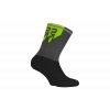 Ponožky ROCK MACHINE Long černo/šedo/zelené vel.L (43-45)