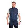 ve 3470or men s active multisport melange fleece vest val