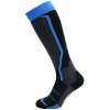 Juniorské lyžařské ponožky Blizzard allround ski socks junior black/anthracite/blue