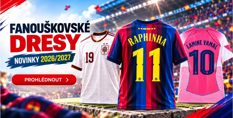 Fotbalové dresy Novinky 2026/2027