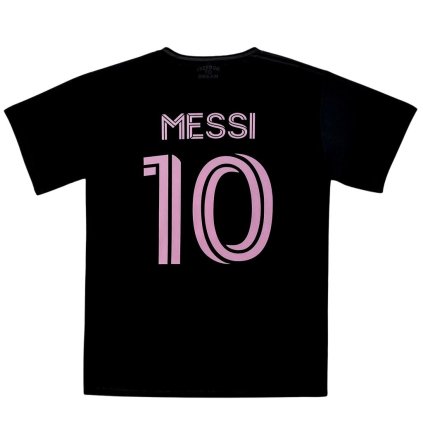 Černý fotbalový dres - Messi Miami 10