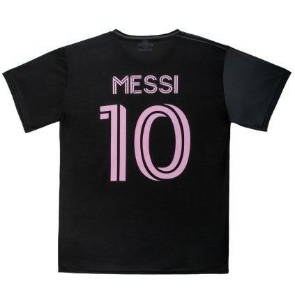 Černý fotbalový dres - Messi Miami 10