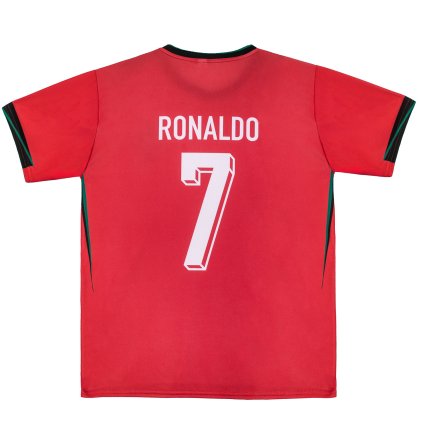 Červený fotbalový dres Ronaldo číslo 7 - Portugalsko