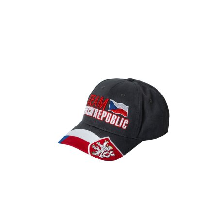 Kšiltovka Team Czech Republic – šedá