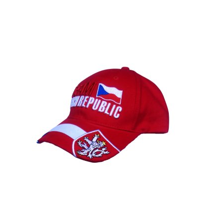 Kšiltovka Team Czech Republic červená