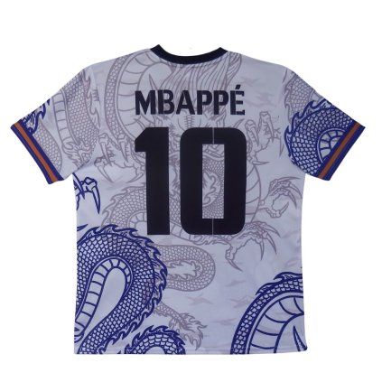 Fotbalový fanouškovský dres Mbappé bílý číslo 10