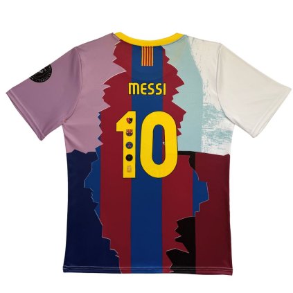 Fotbalový fanouškovský dres 10 Messi – multicolor design