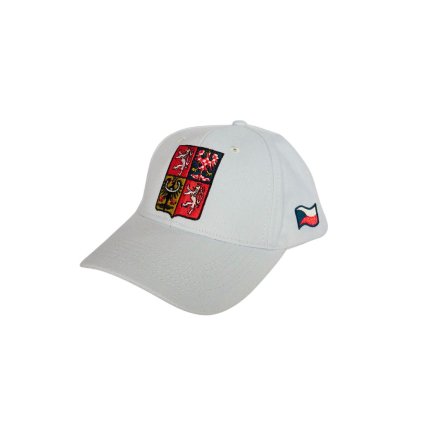 Kšiltovka Česko bílá