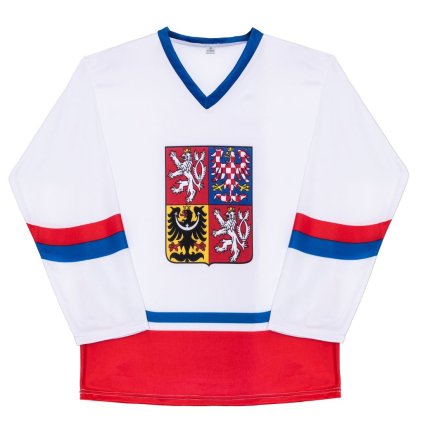 Bílý hokejový dres ČR